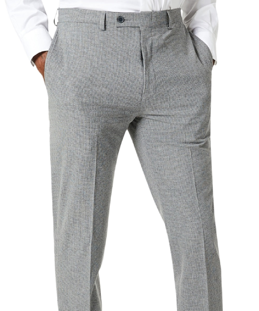 Calça social slim fit masculina Calvin Klein cinza tamanho 38x30