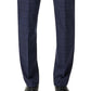 Calça social slim fit masculina Calvin Klein azul tamanho 32x30