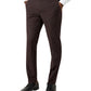 Calça social masculina Calvin Klein xadrez skinny fit marrom tamanho 34x34