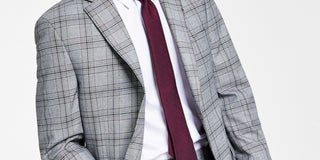 Paletó masculino Alfani Slim Fit com estampa cinza