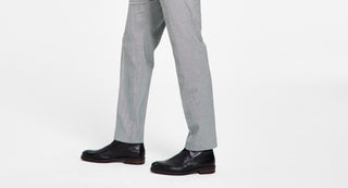 Alfani Masculino Slim Fit Padrão Terno Calça Separada Cinza Tamanho 36X32