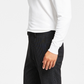 Alfani Masculino Slim Fit Pinstripe Terno Calça Separada Preto Tamanho 30X32