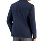 Blazer masculino Bar III Slim Fit Windowpane Knit Azul Tamanho 42