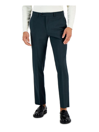 Bar III Men's Slim Fit Suit Separate Pants Green
