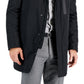 Calvin Klein Slim Fit Extreme Raincoat Masculino Preto Tamanho 40