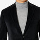 Blazer de veludo Michael Kors masculino, corte moderno, preto, tamanho 38