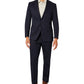 Terno masculino Van Heusen Classic Fit Azul Tamanho 38