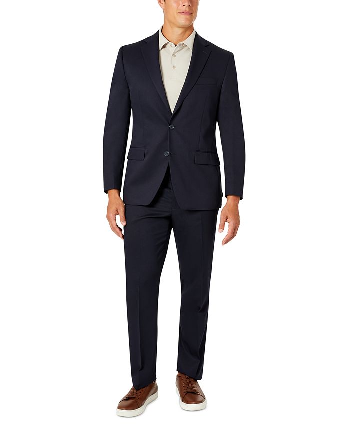 Terno masculino Van Heusen Classic Fit Azul Tamanho 38
