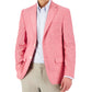 Tommy Hilfiger Casaco esportivo masculino de algodão com ajuste moderno, rosa, tamanho 46