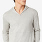 Moletom com capuz Kenneth Cole Slim Fit Masculino Cinza Tamanho X-G