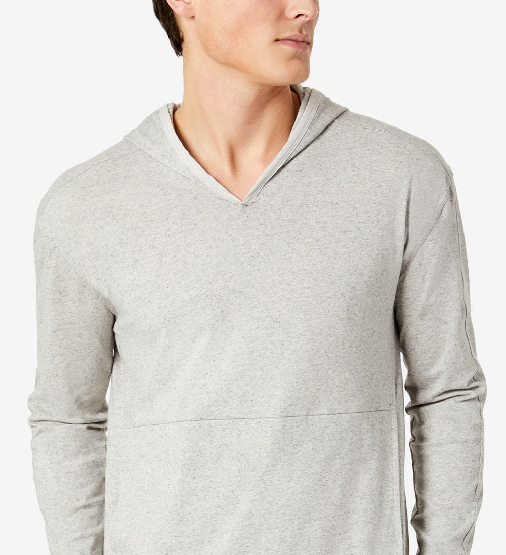 Moletom com capuz Kenneth Cole Slim Fit Masculino Cinza Tamanho X-G