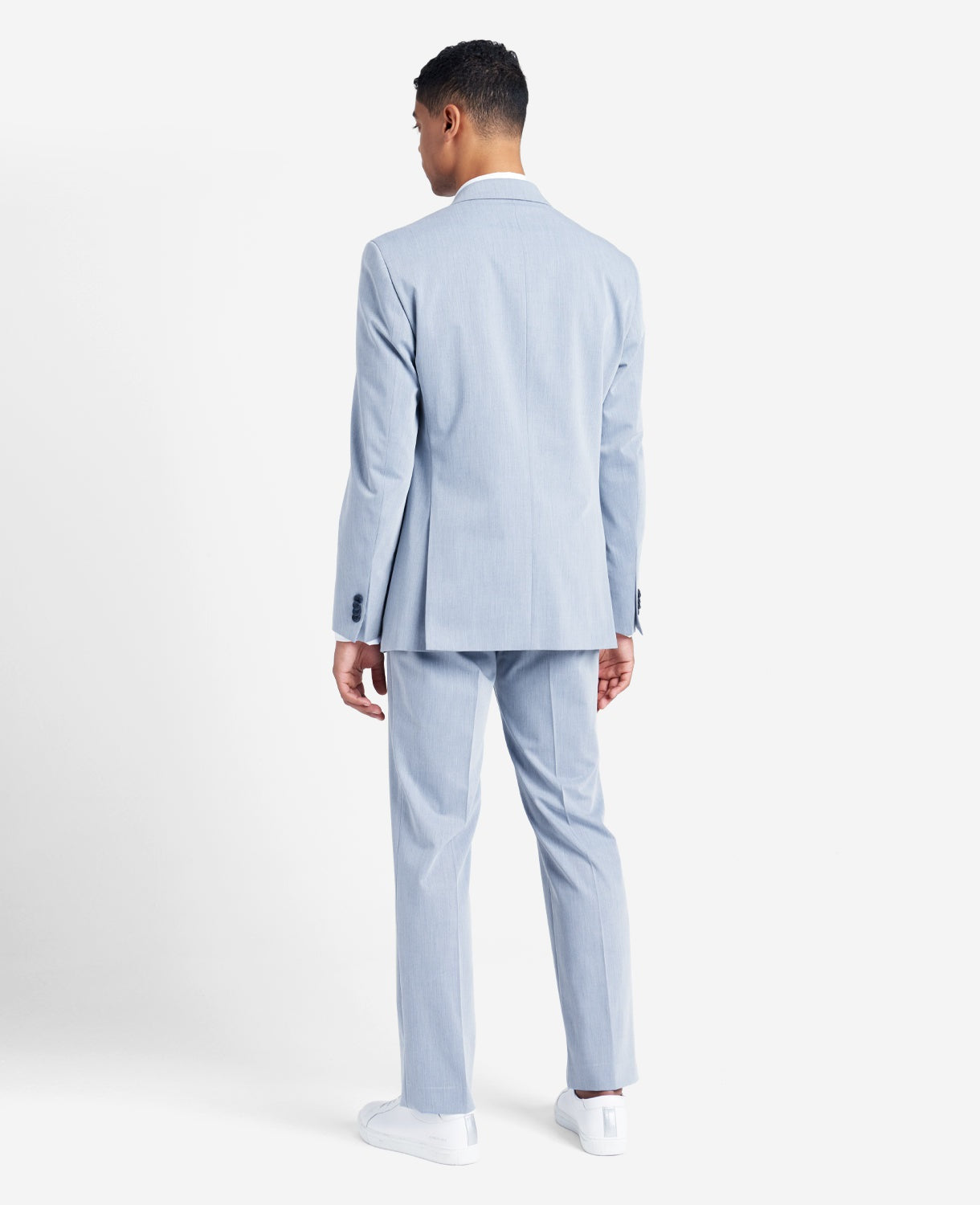 Terno masculino Kenneth Cole Reaction Slim Fit Azul Tamanho 42