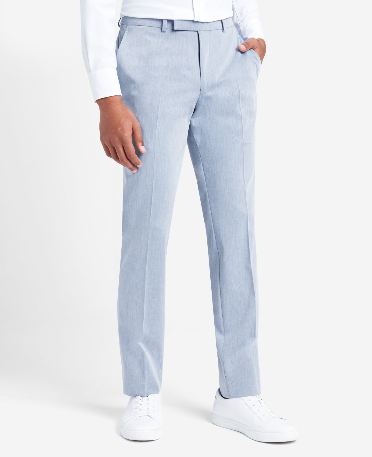 Terno masculino Kenneth Cole Reaction Slim Fit Azul Tamanho 42
