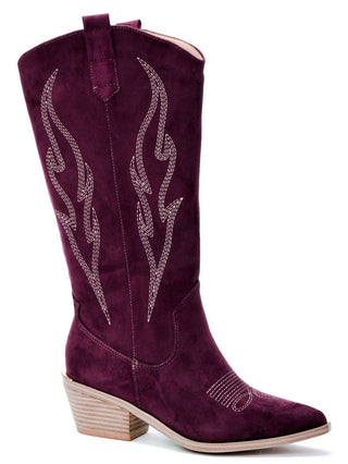 Corkys Footwear - Headliner Cowgirl Faux Suede Boot