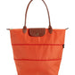 Longchamp Le Pliage Bolsa Expansível Laranja
