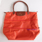 Longchamp Le Pliage Bolsa Expansível Laranja