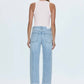 Pistola - Kacey Mid Rise Cuffed Boyfriend Jeans