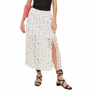 Topshop - Saia plissada de bolinhas