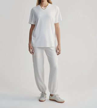 Varley - Blusa Boyfriend de Manga Curta Leighton