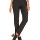 Calça Eileen Fisher Feminina Crepe Elástico Slim Ankle Preta Tamanho Grande