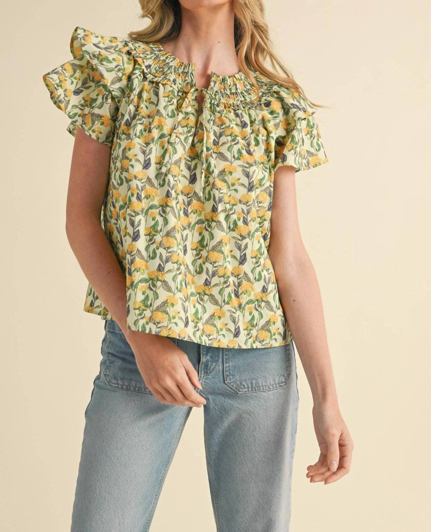&Merci - Floral Top