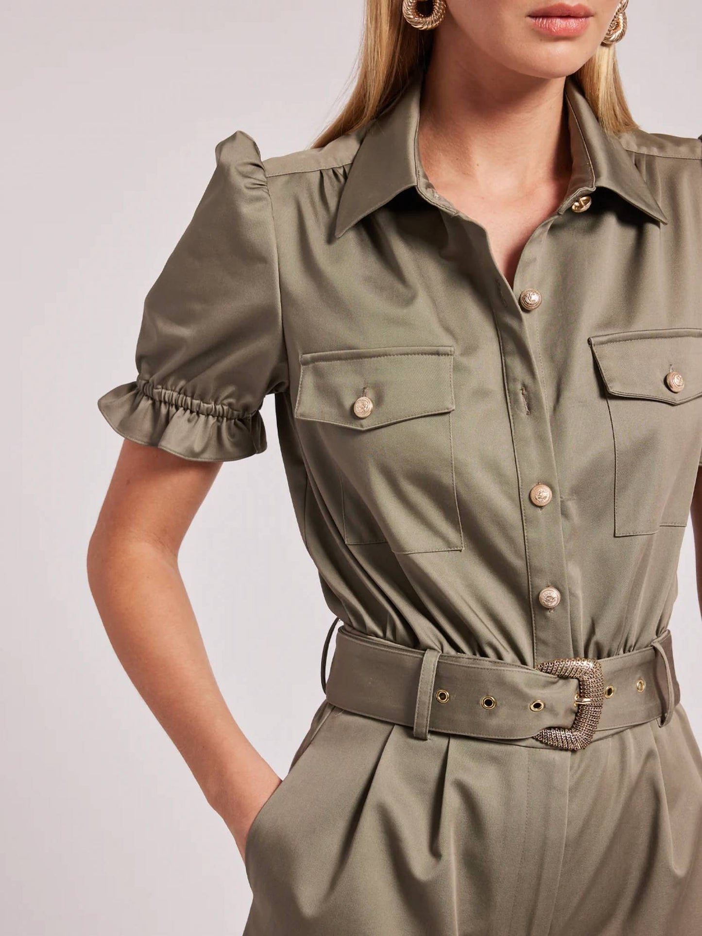 Generation Love - Natalina Gabardine Romper