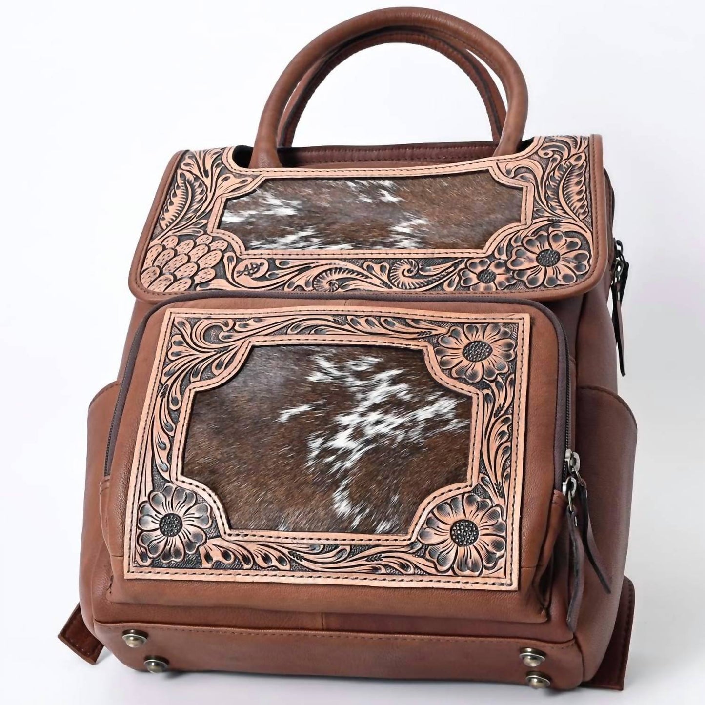 American Darling - Women's Leather Hair On Hide Backpack