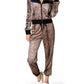 Buddylove - CARMELA VELOUR TRACK JACKET