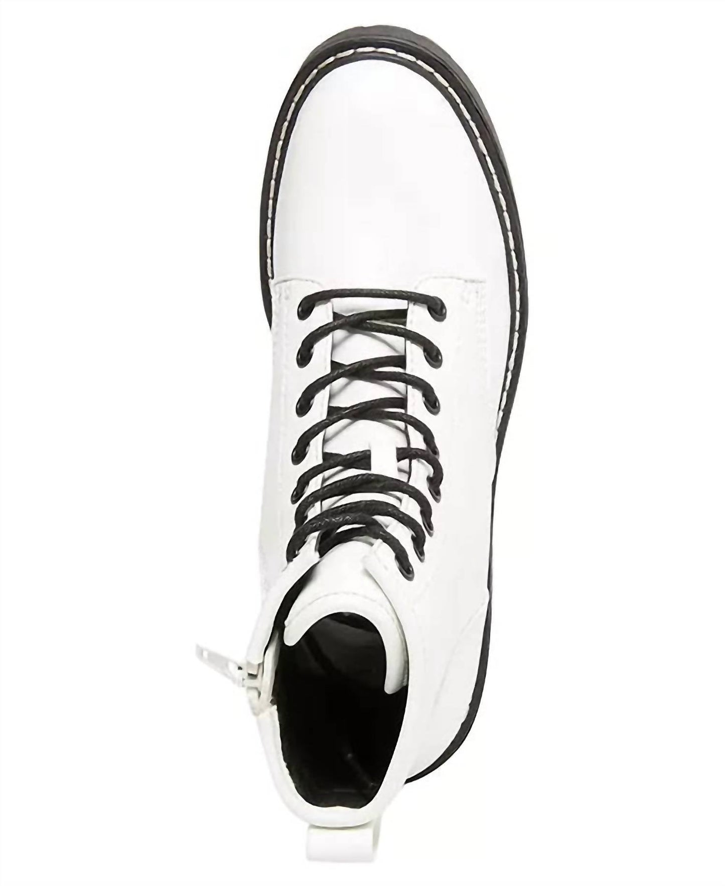 Steve Madden - Women's Leather Lace Up Combat Boot