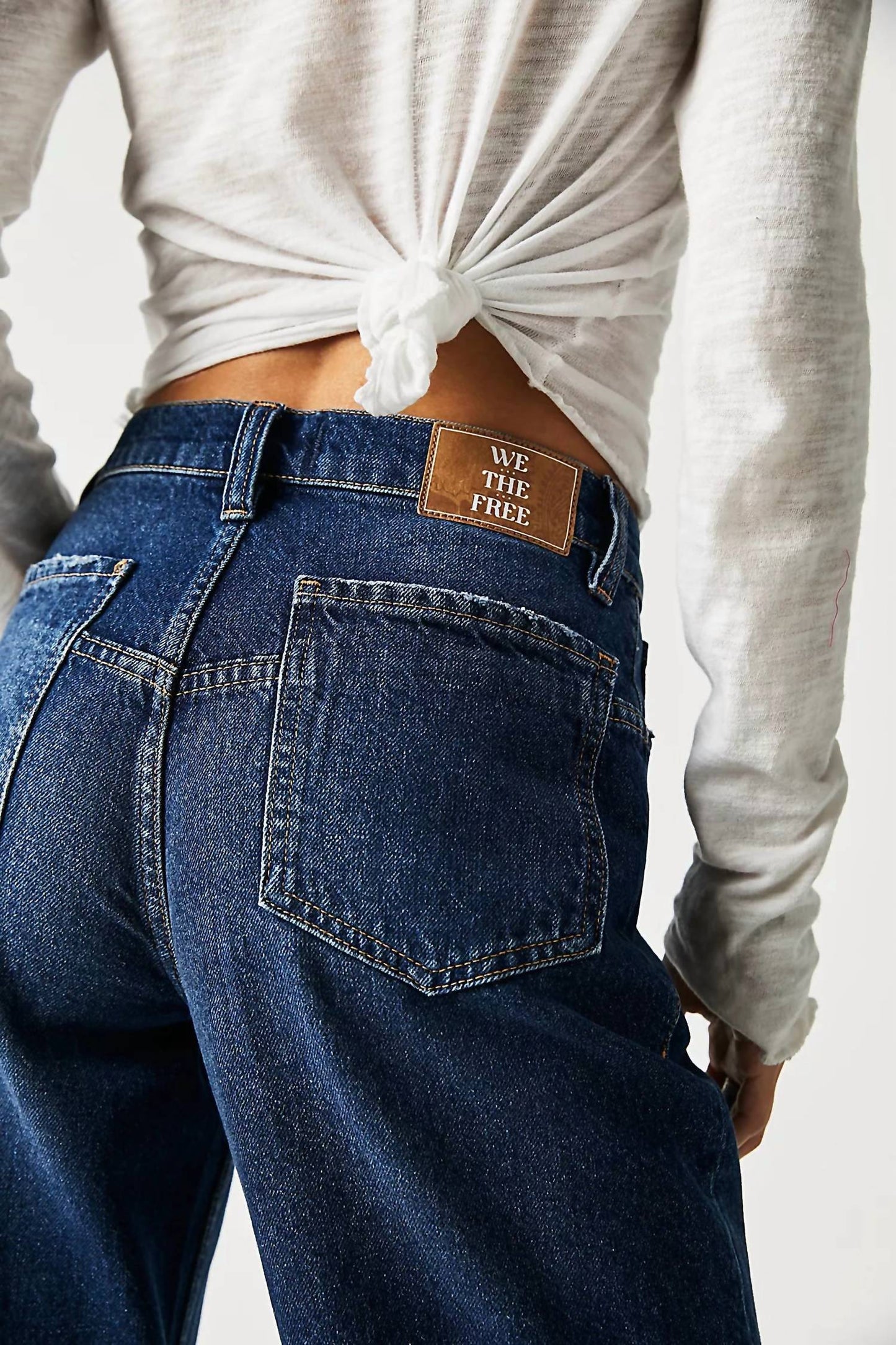 Free People - Tinsley Baggy High-rise Jeans
