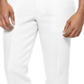 Calça casual reta frontal lisa masculina Tasso Elba, branca, tamanho 36x30