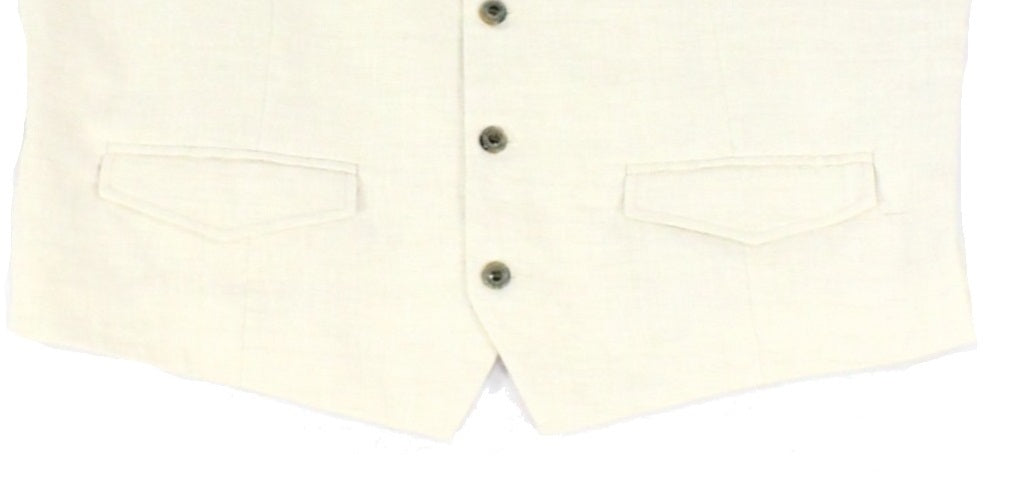 Colete texturizado masculino Tasso Elba marrom tamanho grande