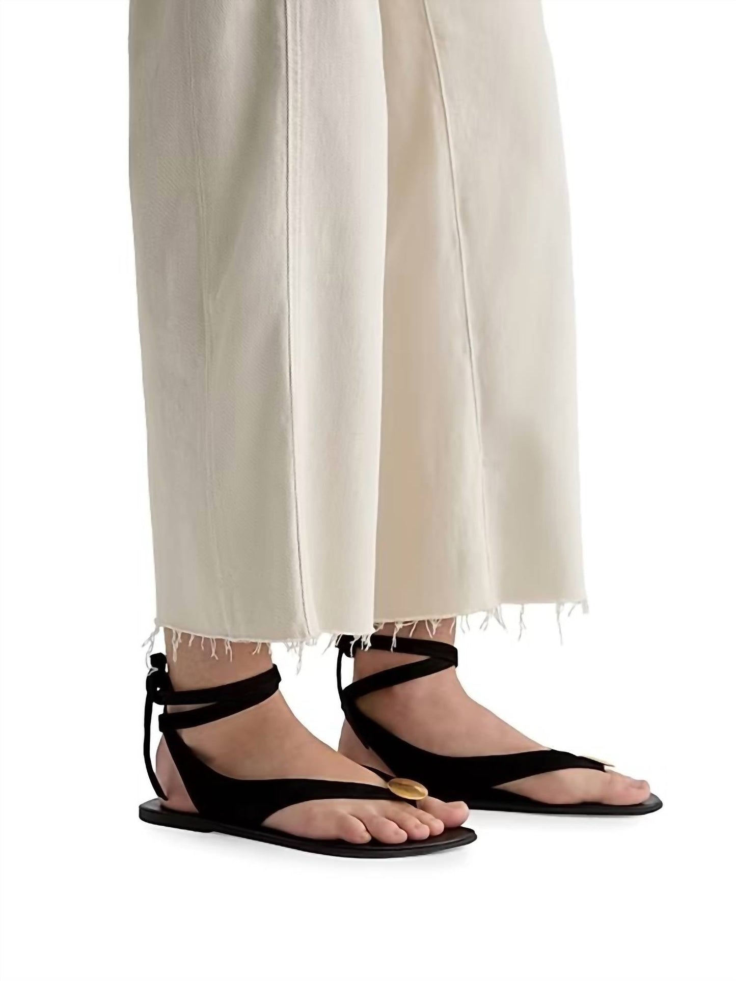 Ag Jeans - Saige Wide Leg Cropped Jeans