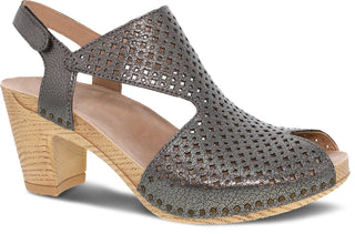 Dansko - Women's Teagan Slingback Peep Toe Heels