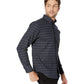 Camisa social masculina Naked &amp; Famous Easy com botões, azul, tamanho grande