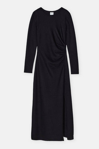 Closed - Round-neck Draped Maxi Dress