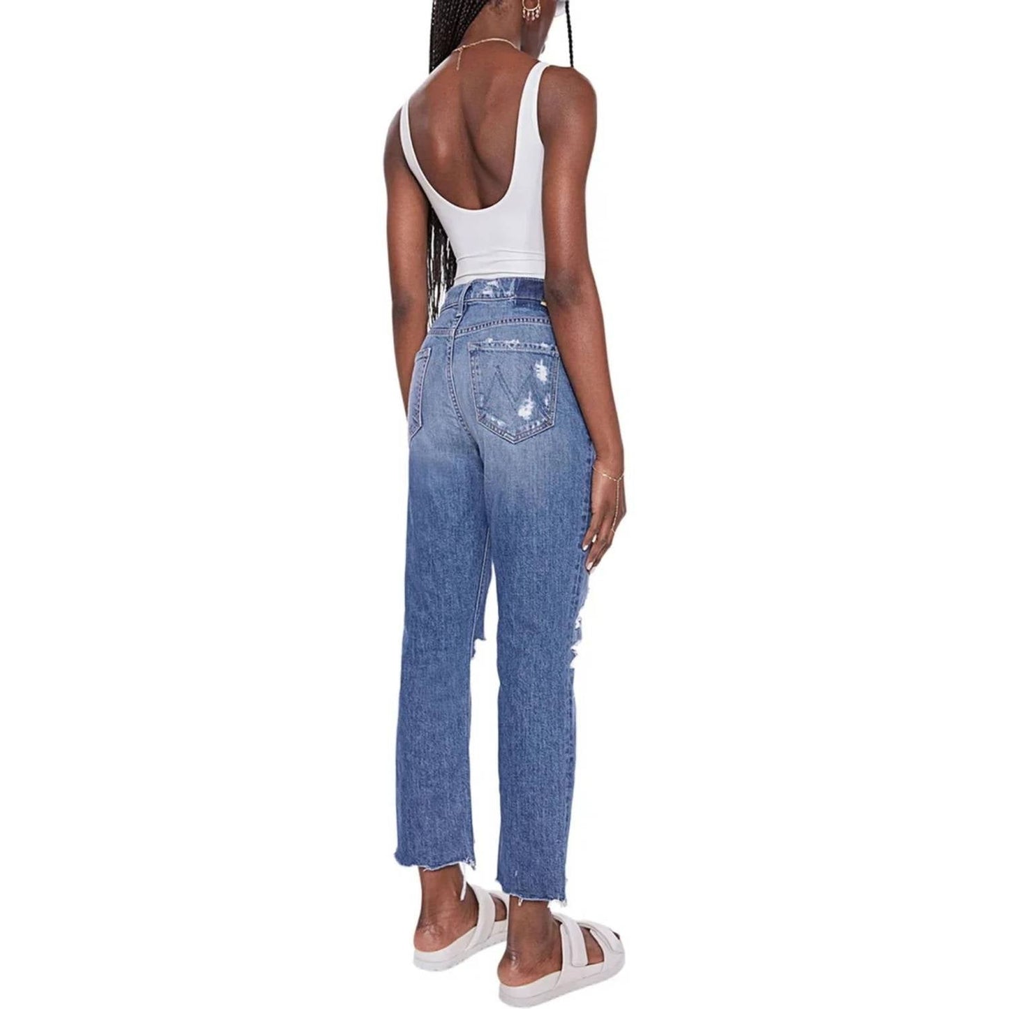 Mother - Dazzler Mid Rise Ankle Jean