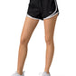 Shorts de corrida Nike Dri Fit Tempo feminino, preto, tamanho XS