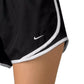 Shorts de corrida Nike Dri Fit Tempo feminino, preto, tamanho pequeno