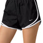 Shorts de corrida Nike Dri Fit Tempo feminino, preto, tamanho extragrande