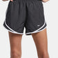 Shorts de corrida Nike Dri Fit Tempo feminino, preto, tamanho médio
