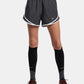 Shorts de corrida Nike Dri Fit Tempo feminino, preto, tamanho médio