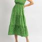 Sundayup - ONE SHOULDER HOLLOW MIDI DRESS