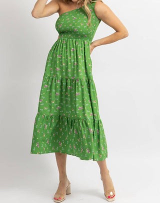 Sundayup - VESTIDO MIDI DE UM OMBRO E CAVADO