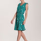 Vestido Leota Feminino Tara A Line In Rainforest Verde Tamanho Pequeno