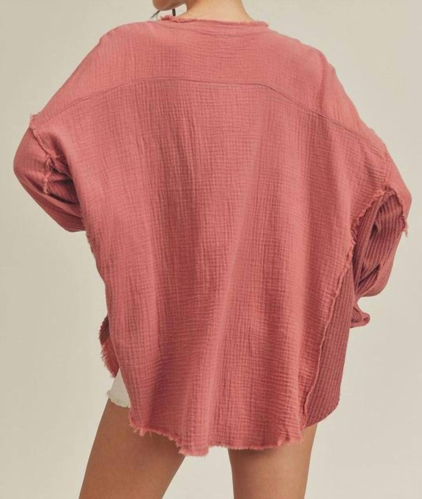 Aemi + Co - Marjorie Pullover With Buttons