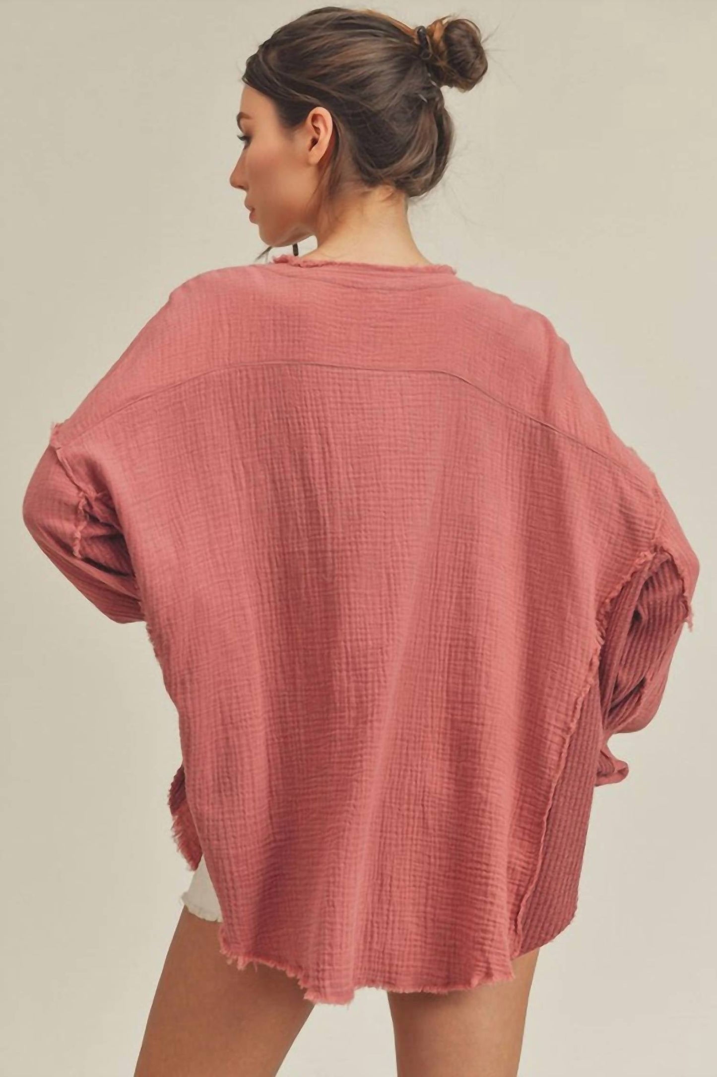 Aemi + Co - Marjorie Pullover With Buttons