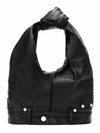 Alexander Wang - Mini bolsa tote feminina de couro com 5 bolsos da linha Jeans