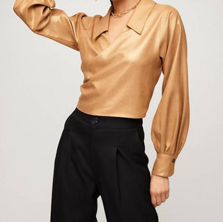 Camisa Wrap Fifteen Twenty - Sloane