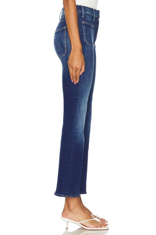 Mother - Skinny Patch Pocket Insider Flood Jeans